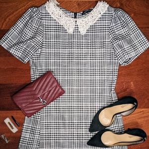 Zara Plaid Mini Dress